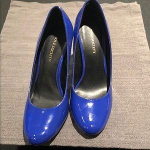Colbalt blue heels